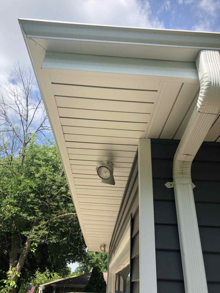 Our hidden vent soffit looks good and improves ventilation | Energy Masters